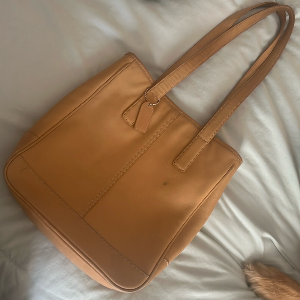 Coach leather bag